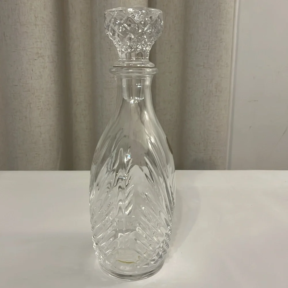 VTG. Courvoisier Lead Crystal Decanter With Stopper